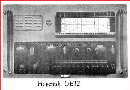 Universalempfänger UE12; Hagenuk N&K, (ID = 363829) Commercial Re