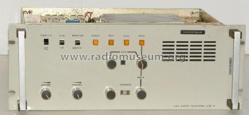 VHF Radio Telephone STR 65; Hagenuk N&K, (ID = 2005385) Commercial TRX