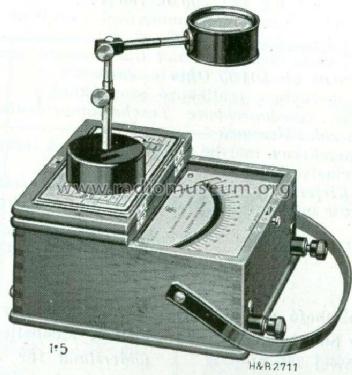 Normal-Drehspul- mA-mV Meter W; Hartmann & Braun AG; (ID = 438531) Equipment
