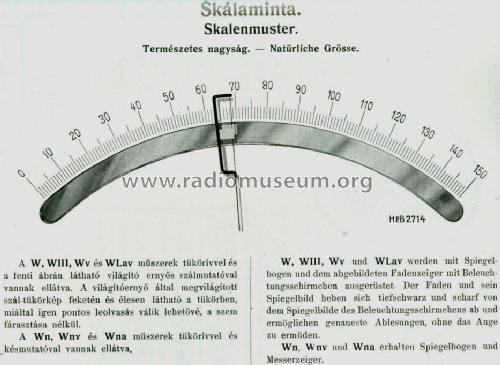 Präzisions-Drehspul- mA-mV Meter Wn; Hartmann & Braun AG; (ID = 438527) Equipment