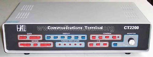 Communications Terminal CT2200; Hal Communications, (ID = 1254595) Amateur-D