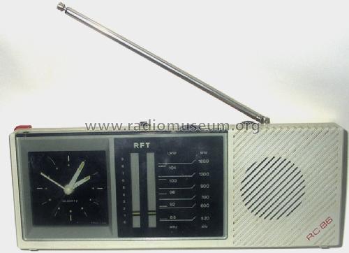 Radiowecker RC86; Halbleiterwerk (ID = 74497) Radio