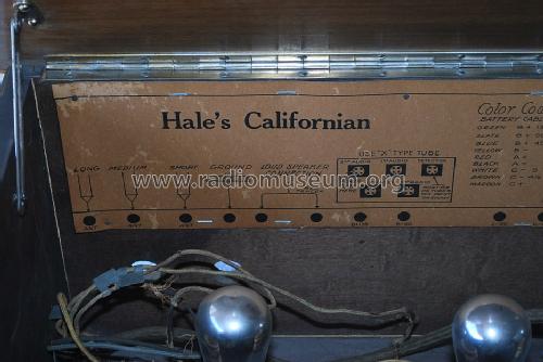 Californian ; Hale's Hales; where? (ID = 1108786) Radio
