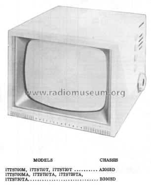 17TS700M Ch= A2003D; Hallicrafters, The; (ID = 2331693) Fernseh-E