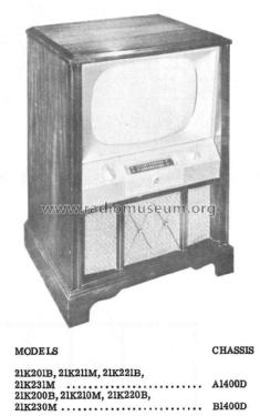 21K230M Ch= B1400D; Hallicrafters, The; (ID = 2293443) Fernseh-E