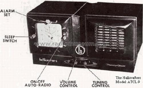 Atom ATCL-9; Hallicrafters, The; (ID = 195868) Radio