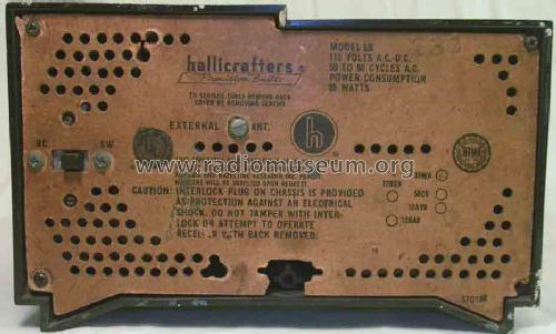 Atom Deluxe 5R232; Hallicrafters, The; (ID = 1717095) Radio