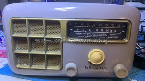 Continental 5R37; Hallicrafters, The; (ID = 2724446) Radio