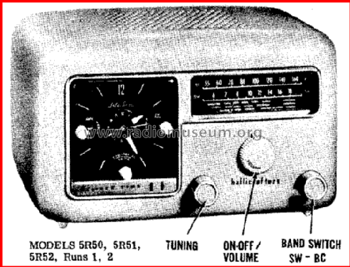 Continental 5R50; Hallicrafters, The; (ID = 142608) Radio