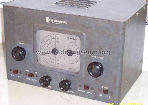 Echophone EC-1B; Hallicrafters, The; (ID = 1077043) Amateur-R