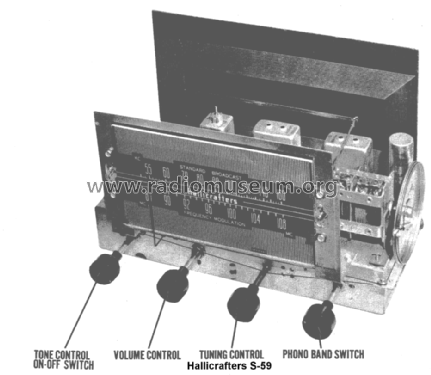 S-59; Hallicrafters, The; (ID = 1515779) Radio