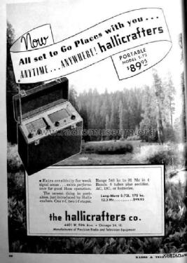 S-72; Hallicrafters, The; (ID = 2656522) Amateur-R