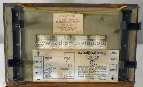 TR-88; Hallicrafters, The; (ID = 2818751) Radio