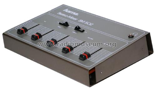 Stereo-Mixer SM 502; Hama GmbH & Co KG, (ID = 1821932) Ampl/Mixer