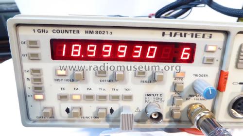 1,6GHz Counter HM8021-3; HAMEG GmbH, (ID = 2649420) Ausrüstung