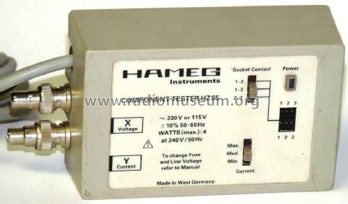 Component Tester HZ-65; HAMEG GmbH, (ID = 1733276) Equipment