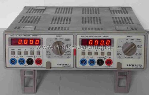 Digital Multimeter HM8011-3; HAMEG GmbH, (ID = 763374) Ausrüstung