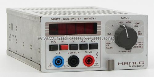 Digital Multimeter HM-8011; HAMEG GmbH, (ID = 1072604) Equipment