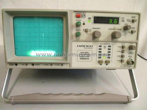 Spectrum Analyzer HM 5010-1; HAMEG GmbH, (ID = 2592017) Equipment
