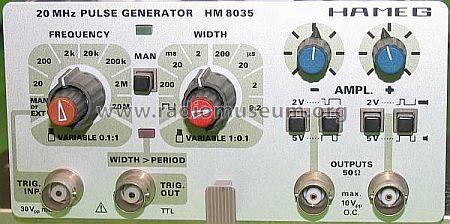 Impulsgenerator HM8035; HAMEG GmbH, (ID = 679855) Ausrüstung