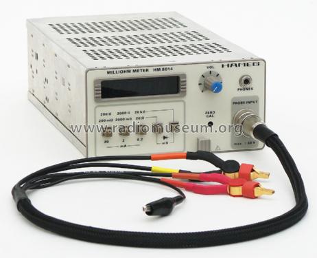 Milliohm Meter HM8014; HAMEG GmbH, (ID = 1069759) Equipment