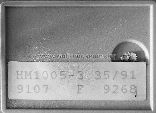 Oscilloscope HM1005; HAMEG GmbH, (ID = 1655739) Ausrüstung