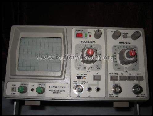 Oscilloscope HM103; HAMEG GmbH, (ID = 569101) Equipment