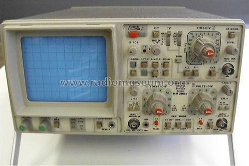 Oscilloscope HM205-3; HAMEG GmbH, (ID = 1356551) Equipment