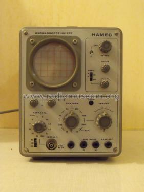 Oscilloscope HM207-2; HAMEG GmbH, (ID = 1761679) Equipment