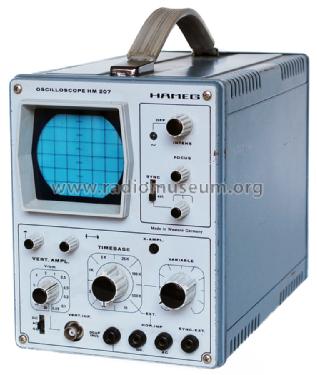 Oscilloscope HM207-3; HAMEG GmbH, (ID = 1442278) Equipment