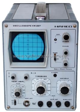 Oscilloscope HM207-3; HAMEG GmbH, (ID = 1442281) Equipment