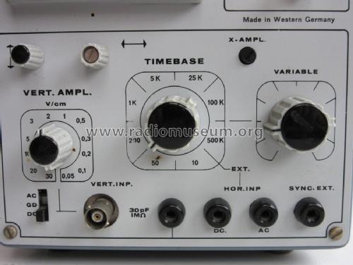 Oscilloscope HM207-3; HAMEG GmbH, (ID = 1885042) Equipment