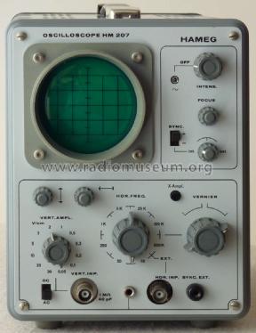 Oscilloscope HM207-3; HAMEG GmbH, (ID = 2683933) Equipment
