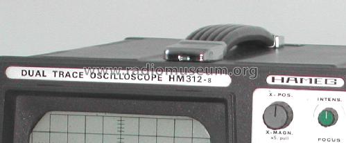 Oscilloscope HM 312-8; HAMEG GmbH, (ID = 447544) Equipment