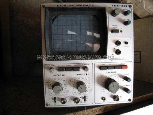 Oscilloscope HM 312-8; HAMEG GmbH, (ID = 469140) Equipment
