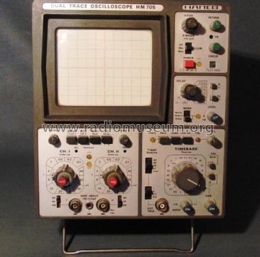 Oscilloscope HM705; HAMEG GmbH, (ID = 1032928) Equipment