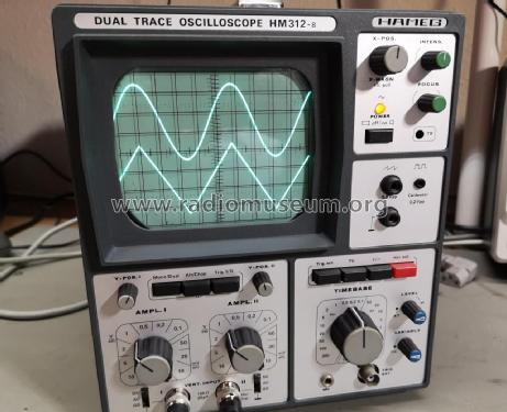 Oscilloscope HM 312-8; HAMEG GmbH, (ID = 2807290) Equipment