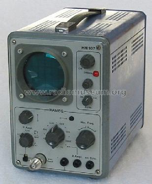 Oszillograph HM107-7/2; HAMEG GmbH, (ID = 277347) Equipment