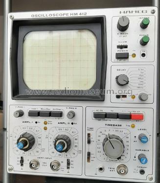 Oszillograph HM412-2; HAMEG GmbH, (ID = 2646783) Equipment