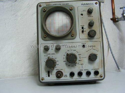 Oscilloscope HM207-3; HAMEG GmbH, (ID = 154909) Equipment