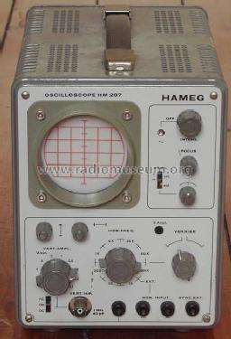 Oscilloscope HM207-3; HAMEG GmbH, (ID = 402277) Equipment