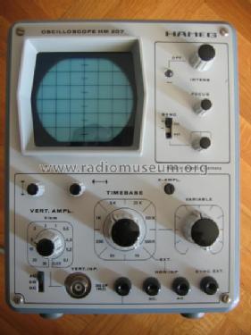 Oscilloscope HM207-3; HAMEG GmbH, (ID = 481380) Equipment