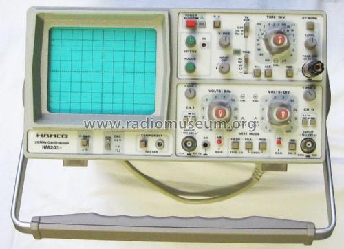 Oszilloskop HM203-7; HAMEG GmbH, (ID = 2603998) Equipment