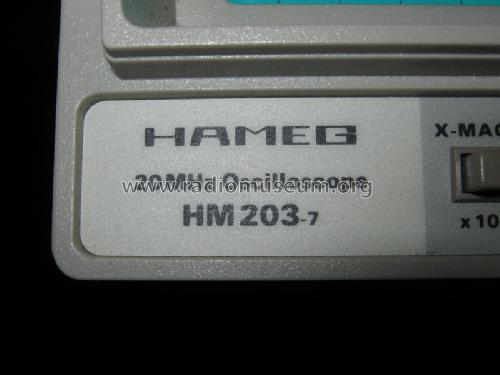 Oszilloskop HM203-7; HAMEG GmbH, (ID = 811647) Ausrüstung