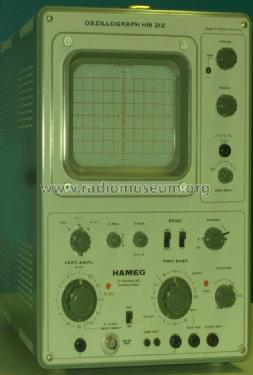 Oszillograph HM 312-3; HAMEG GmbH, (ID = 743628) Equipment