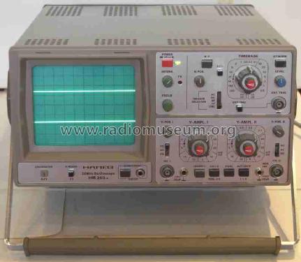 Oszilloskop HM 203-4a; HAMEG GmbH, (ID = 935505) Equipment