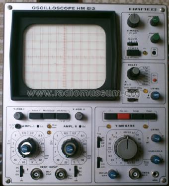 Oszilloskop HM-512-8; HAMEG GmbH, (ID = 1631488) Equipment