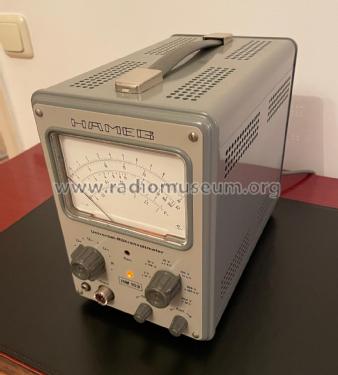 Röhrenvoltmeter HM 103-2; HAMEG GmbH, (ID = 2768957) Equipment