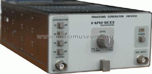 Tracking Generator HM8038; HAMEG GmbH, (ID = 880665) Equipment