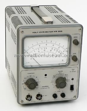 Volt-Ohm-Meter HM-203; HAMEG GmbH, (ID = 1085586) Ausrüstung